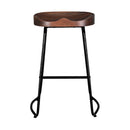 Artiss 2x Bar Stools Tractor Seat 65cm-5