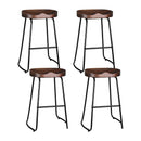 Artiss 4x Bar Stools Tractor Seat 65cm-15