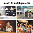 Artiss Bar Stools Kitchen Counter Chairs Vintage Metal Chairs-4