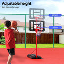 Everfit 1.6M Kids Basketball Hoop Stand System Portable-4