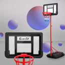 Everfit 1.6M Kids Basketball Hoop Stand System Portable-8