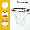 Everfit Basketball Ring Metal Braided Chain Net 12 Loop-6
