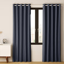 Artiss 2X Blockout Curtains Eyelet 300x230cm Charcoal-8