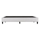 Artiss Bed Frame Double Size Metal Grey MASON-4