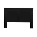 Artiss Bed Head Headboard Queen with Shelves - CABI Black-3