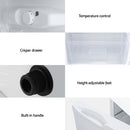 Devanti 80L Bar Fridge Mini Freezer Refrigerator White-6