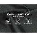 Artiss Bed Frame King Size Gas Lift Charcoal ISSA-6