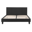 Artiss Neo Bed Frame Fabric - Charcoal Queen-2