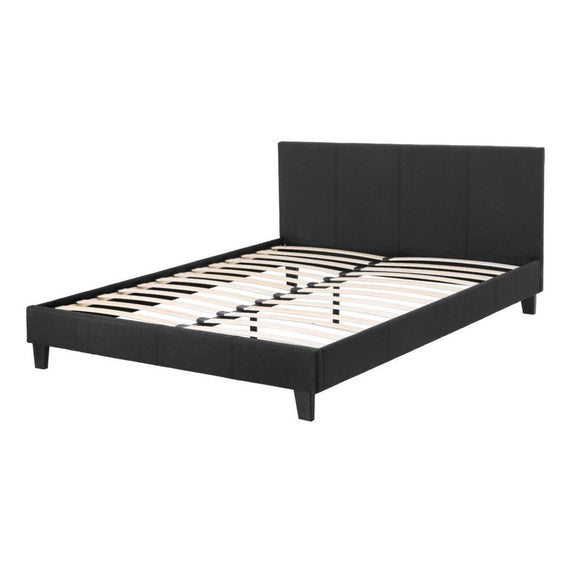 Artiss Neo Bed Frame Fabric - Charcoal Queen