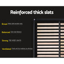 Artiss Bed Frame Queen Size with 4 Drawers Charcoal MILA-7