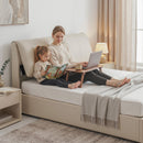 Artiss King Bed Frame Gas Lift Storage 3 Drawers Adjustable Headboard Platform Base-10