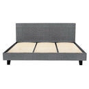 Artiss Bed Frame King Size Grey NEO-2