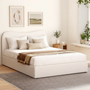 Artiss Bed Frame Double Size Boucle DARA-1