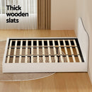 Artiss Bed Frame King Size Boucle DARA-5