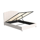 Artiss Bed Frame Queen Size Boucle FION-3