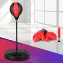 Everfit Punching Boxing Bag Stand Set Gloves with Pump Height Adjustable-5