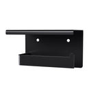 Cefito Toilet Paper Roll Holder w/ Storage Shelf-4