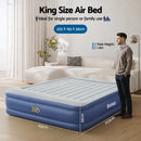 Bestway King Air Mattress with Built-in Pump Tritech Inflatable Bed 56cm-2