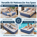 Bestway King Air Mattress with Built-in Pump Tritech Inflatable Bed 56cm-9