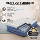 Bestway Queen Air Mattress with Built-in Pump Tritech Inflatable Bed 46cm-4