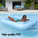 Bestway Float Floating Seat Pool Lounger Inflatable Lounge Chair Bed Pillow Cup Holder 2.03MX1.37M-4
