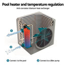 Bestway 4.4kW Pool Heater Water Temperature Heating Fit Pools up to 30,000L-5