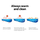 Bestway Pool Cover Fits 3.05m/10ft Round Swimming Pool PE Blanket 2.89m-7