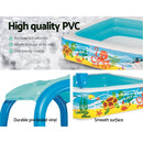Bestway Kids Pool 140x140x114cm Inflatable Swimming w/ Canopy Play Pools 265L-5