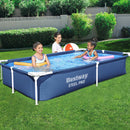 Bestway Swimming Pool 221x150x43cm Steel Frame Above Ground Pools 1200L-7