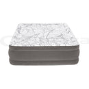 Bestway Air Mattress Queen Inflatable Bed 46cm Airbed Decorated Surface Grey-3