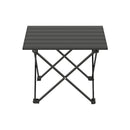 Weisshorn Folding Camping Table 40CM Roll Up Outdoor Picnic BBQ Aluminium Desk-3