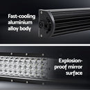 Giantz LED Driving Light 50 Inch Flood Spot Light Bar Driving Lamp Offroad Truck-6