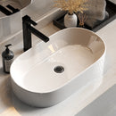 Cefito Bathroom Basin Ceramic Vanity Sink Hand Wash Bowl 52x31cm-7