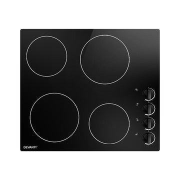 Devanti Electric Ceramic Cooktop 60cm - 0
