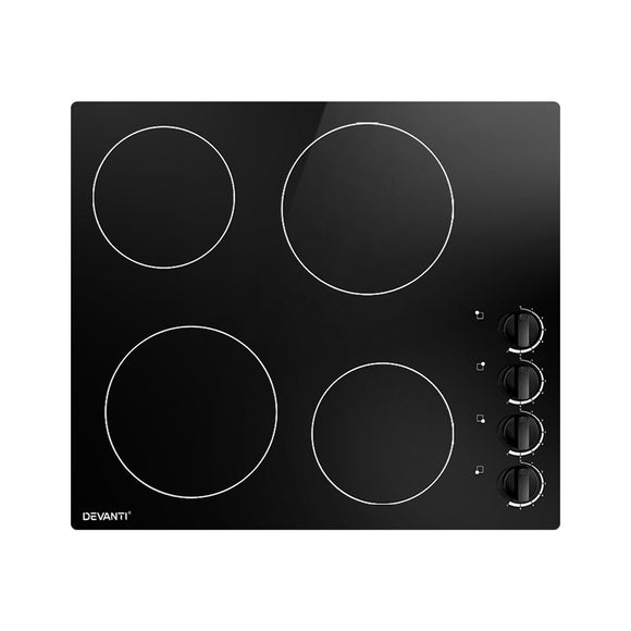 Devanti Electric Ceramic Cooktop 60cm