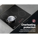 Devanti Electric Ceramic Cooktop 60cm Touch Control-10
