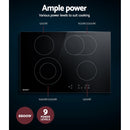 Devanti Electric Ceramic Cooktop 77cm-5