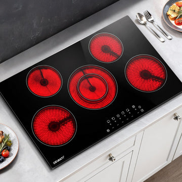 Devanti Electric Ceramic Cooktop 90cm