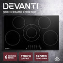 Devanti Electric Ceramic Cooktop 90cm-4
