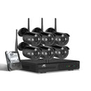 UL-tech Wireless CCTV Security System 8CH NVR 3MP 6 Bullet Cameras 1TB-1