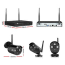 UL-tech Wireless CCTV Security System 8CH NVR 3MP 6 Bullet Cameras 1TB-2