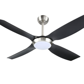 Devanti 52'' Ceiling Fan DC Motor w/Light w/Remote Black