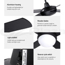 Devanti 52'' Ceiling Fan AC Motor w/Light w/Remote - Black-8