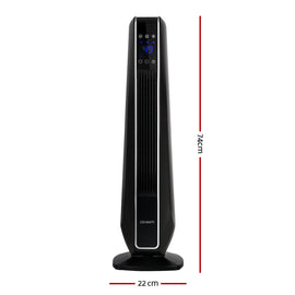 Devanti Electric Ceramic Tower Heater 2400W - 0