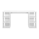 Artiss Computer Desk Bookshelf White 150CM-3