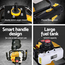 Giantz 82CC Post Hole Digger Petrol Motor Drill Extension Auger Bits Kits-6