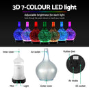 Devanti Ultrasonic Aroma Aromatherapy Diffuser 3D Light Oil Firework Humidifier-4