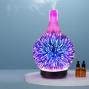 Devanti Ultrasonic Aroma Aromatherapy Diffuser 3D Light Oil Firework Humidifier-7