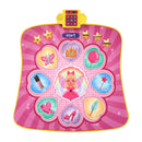 Keezi Dance Mat for Kids Age 3-12 Electronic Dance Game Pad Toy with 3 Game Modes, Pink-4