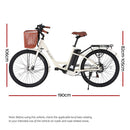 Everfit 26" Electric Bike City Bicycle eBike e-Bike Commuter w/ Battery WH-2